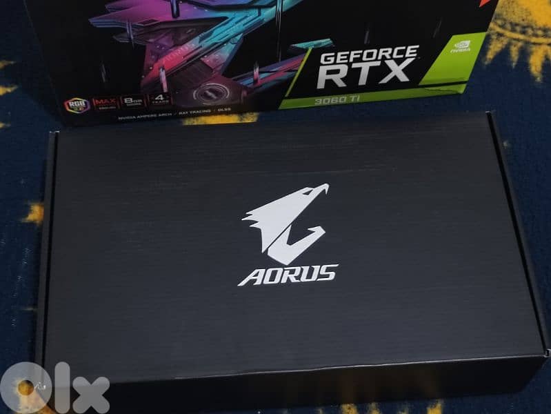 Rtx3060Ti 8GB Aorus Master gpu vga graphic card 1
