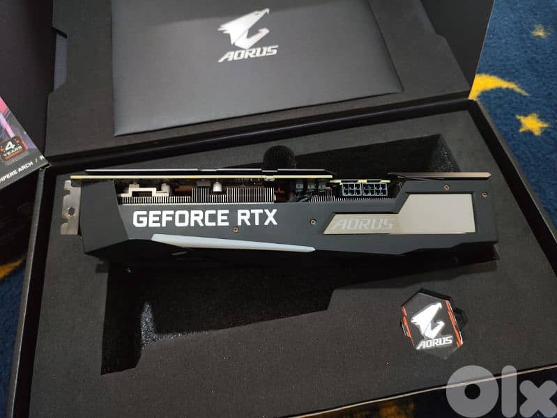Rtx3060Ti 8GB Aorus Master gpu vga graphic card 5