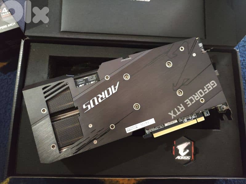 Rtx3060Ti 8GB Aorus Master gpu vga graphic card 6