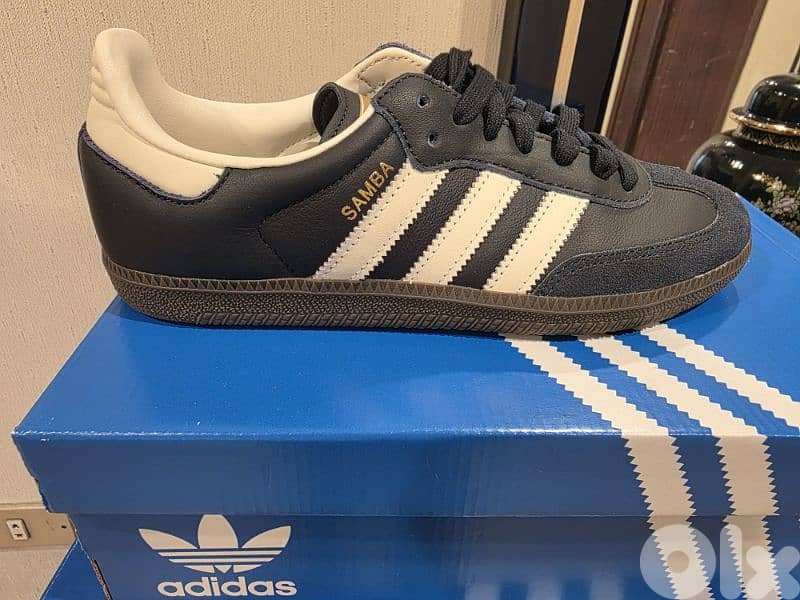 Adidas Samba Bleu Original 4