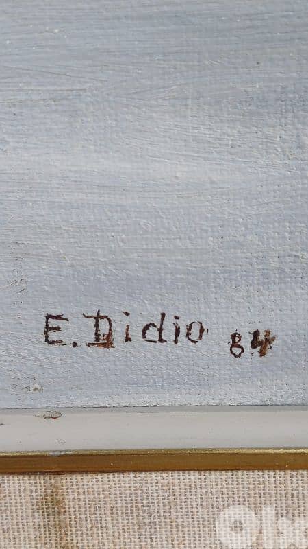 لوحة رسم زيتي اوروبية 8