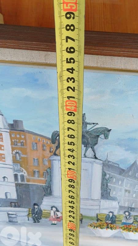 لوحة رسم زيتي اوروبية 10