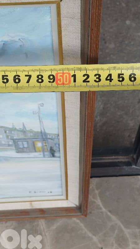 لوحة رسم زيتي اوروبية 11