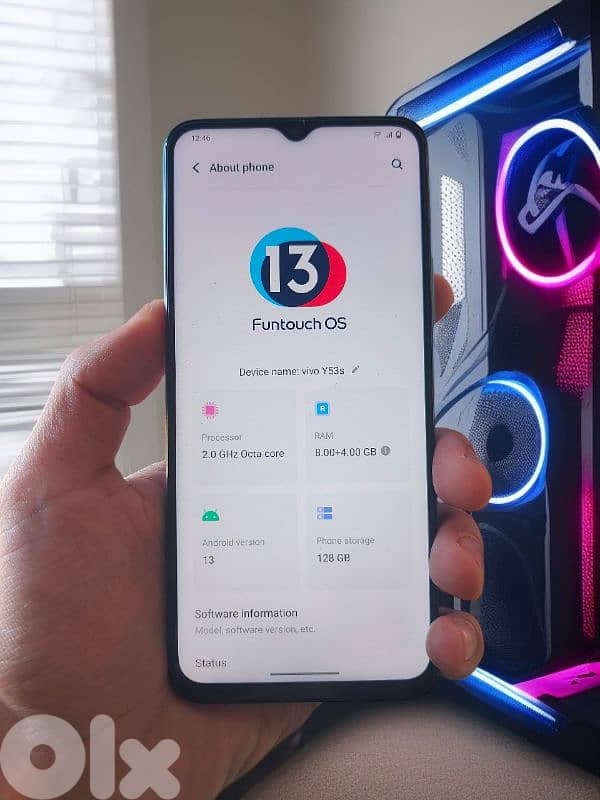 هاتف Vivo Y53s سوبر خاارق خطين sim 2 2