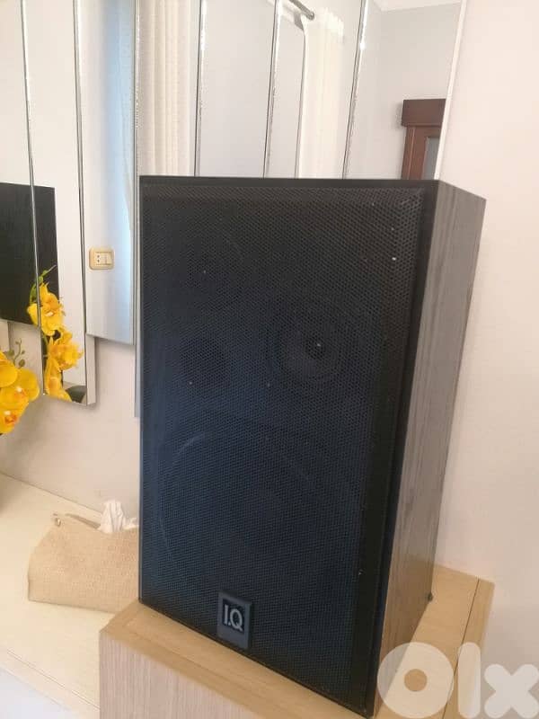 LQ speakers 3 ways. . original. 2