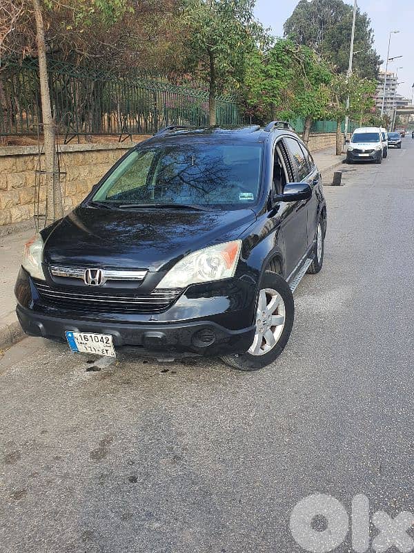 Honda CR-V 2007 black on black 4wheel 0
