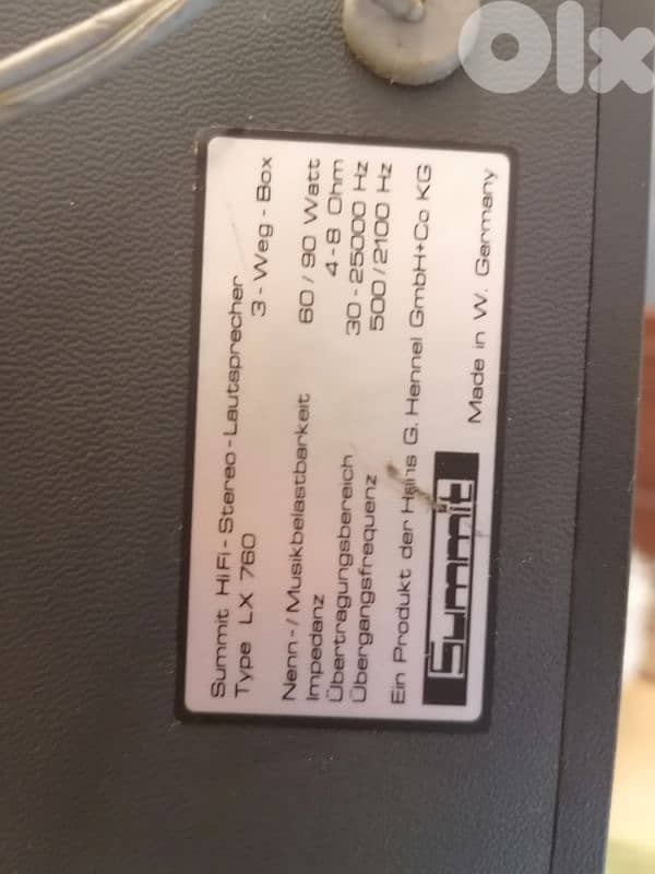 LX speakers. . 3 way 3