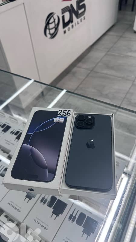 iphone 16 pro max 256G BH 100% 0