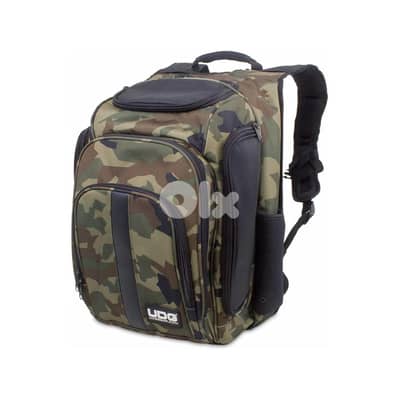 UDG Ultimate DIGI Backpack, Black Camo/Orange Inside
