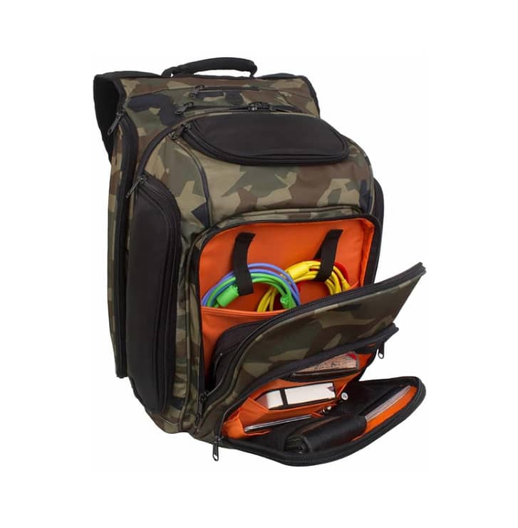 UDG Ultimate DIGI Backpack, Black Camo/Orange Inside 3