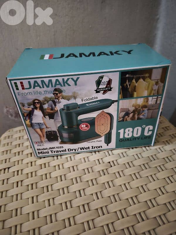 مكواية صغيرة خرج السفر خفيفة كتير وجودة جيدة جدا 0