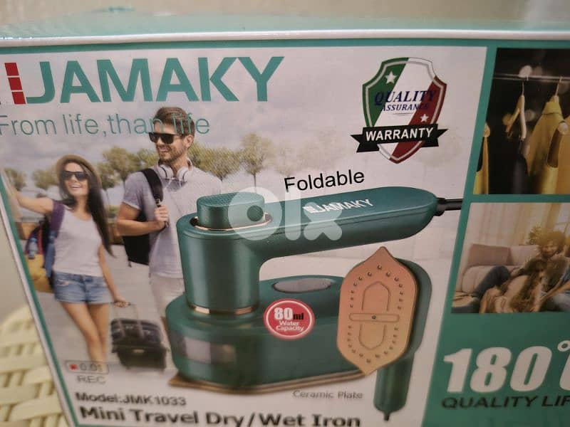 مكواية صغيرة خرج السفر خفيفة كتير وجودة جيدة جدا 1