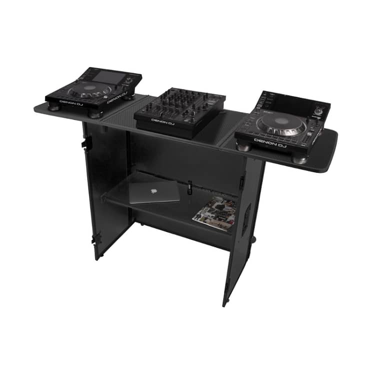 UDG Ultimate Fold Out DJ Table MK2 Plus (Wheels), Black 1