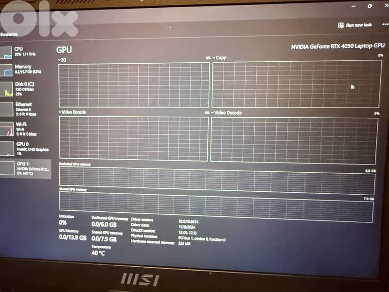 MSI Cyborg 15 i7 13Th Gen 2