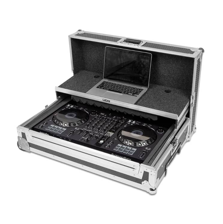 UDG Ultimate Flight Case Multi Format Plus (Laptop Shelf, Trolley + Wh 1