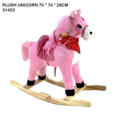 Girls Pink Horse