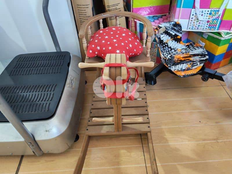 Wood Rocking Horse 1