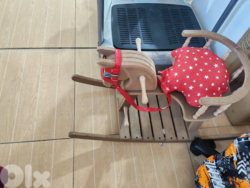 Wood Rocking Horse 2