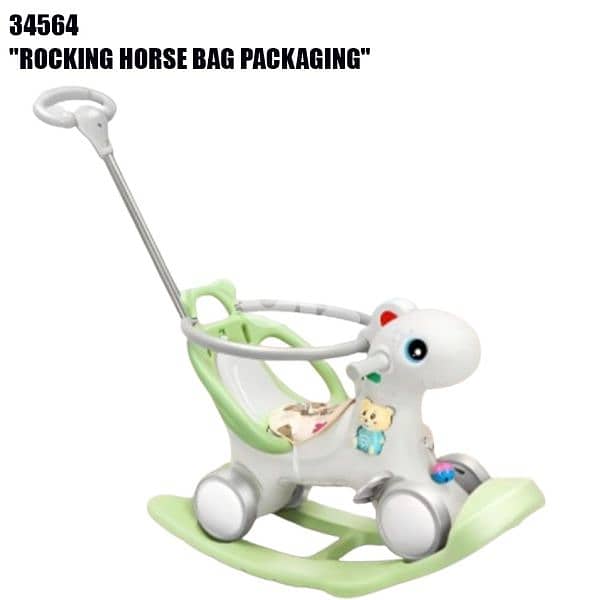 2 in 1 Plastic Rocking Horse 2