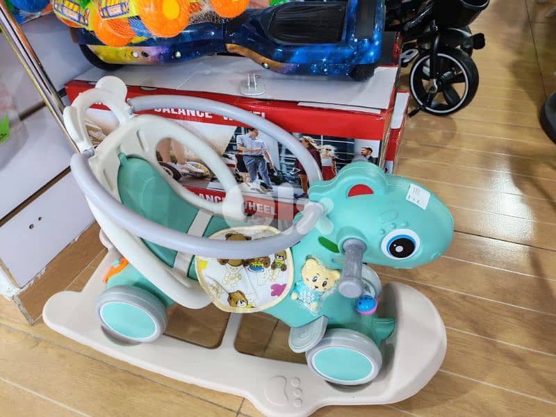 2 in 1 Plastic Rocking Horse 4