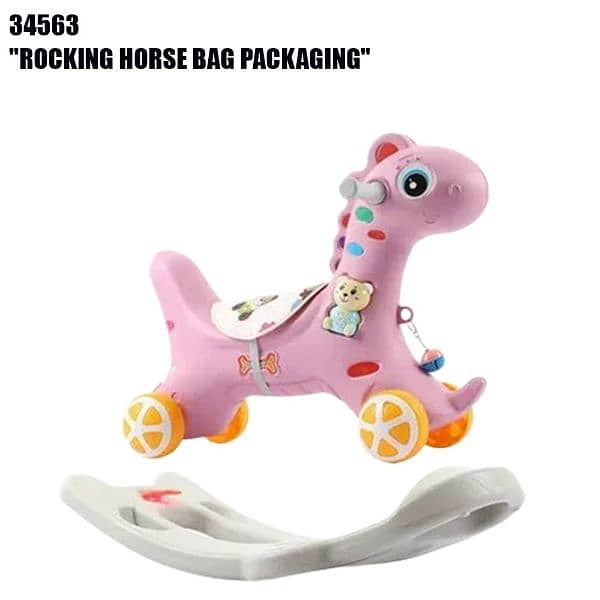 2 in 1 Rocking Horse and car 0