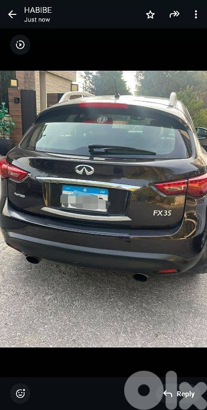 Infiniti Fx series 2012 0