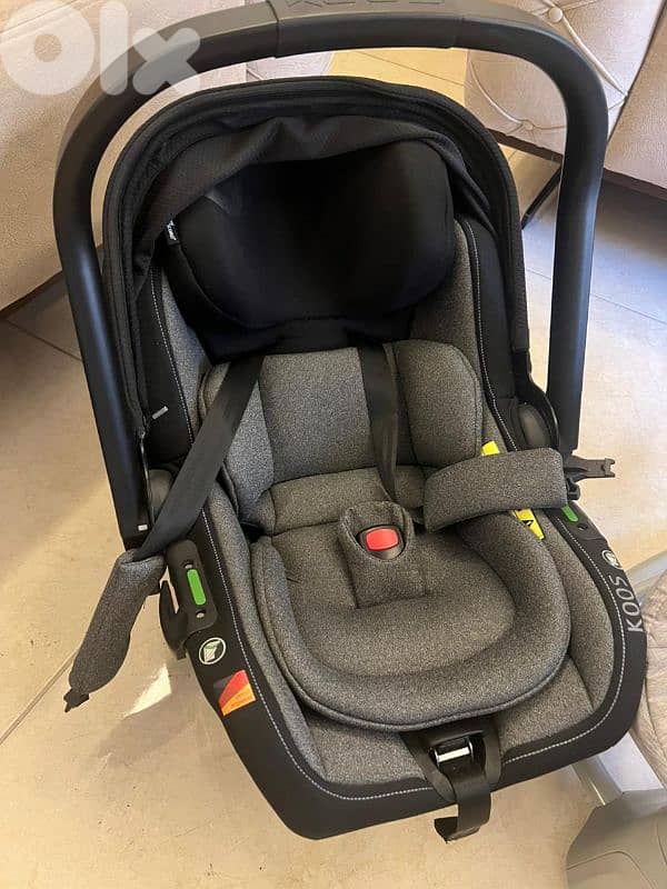 Car seat + baby swing 1