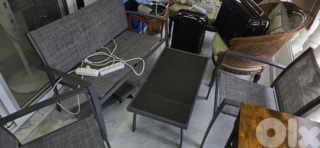 outdoor furniture for garden or balcony