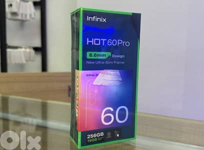 Infinix Hot 60 Pro 256Gb/8+8Ram New Sealed