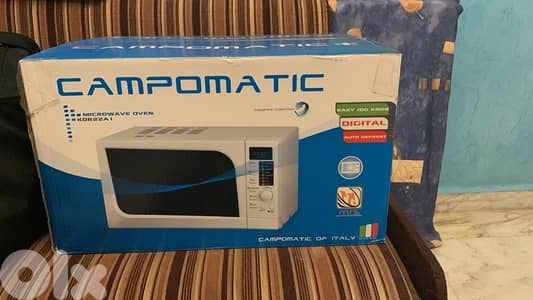 Microwave Campomatic جديد بالكرتونة - Digital 22L