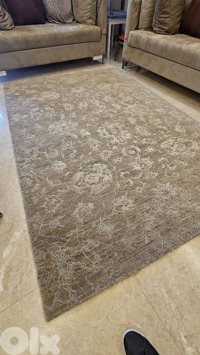 hand made ajami modern carpet