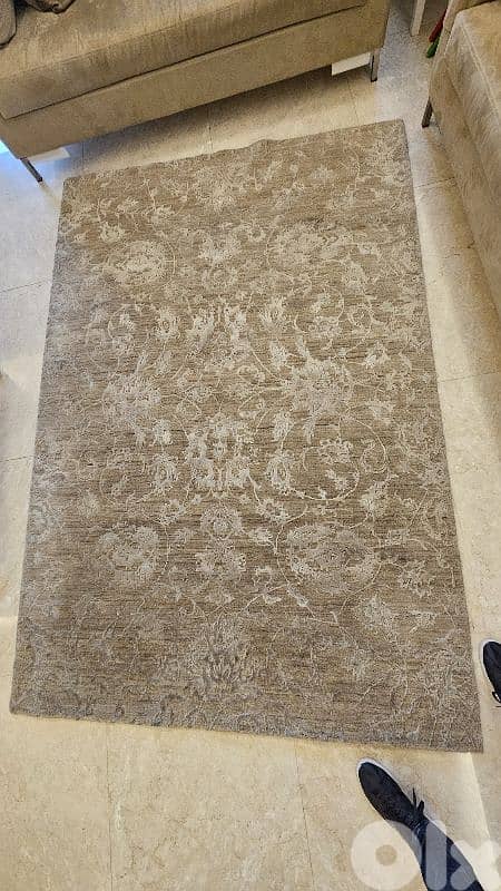 hand made ajami modern carpet 2