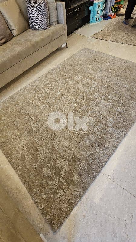 hand made ajami modern carpet 3