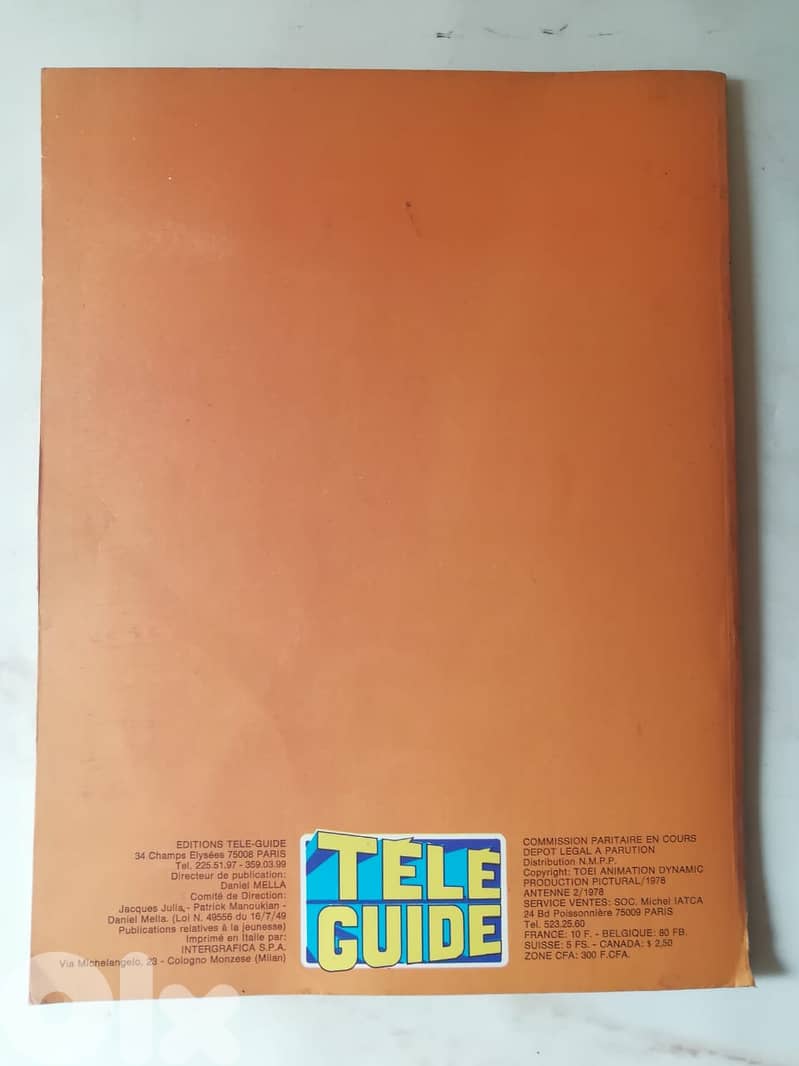 Special Goldorak N°3  Editions Tele Guide 1978 2