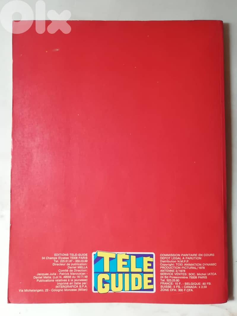 Special Goldorak N°2  Editions Tele Guide 1978 2