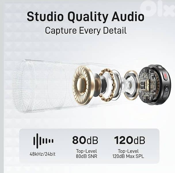 Maono Wave T5 Wireless Lavalier Microphone 3