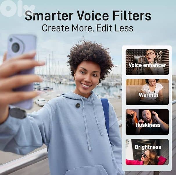 Maono Wave T5 Wireless Lavalier Microphone 5