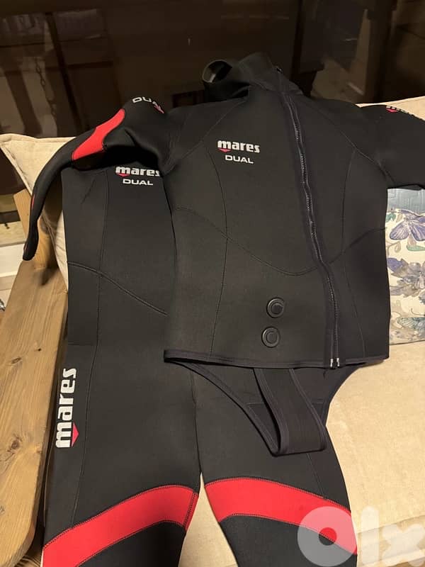 Marres Dual scubba diving wetsuit for Sale 0