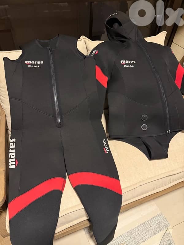 Marres Dual scubba diving wetsuit for Sale 2