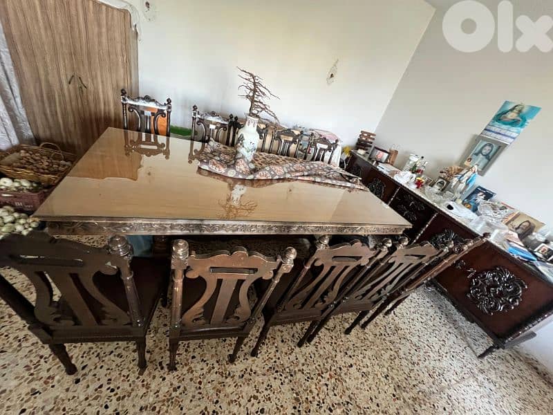 dinning room and 10 chairs 5