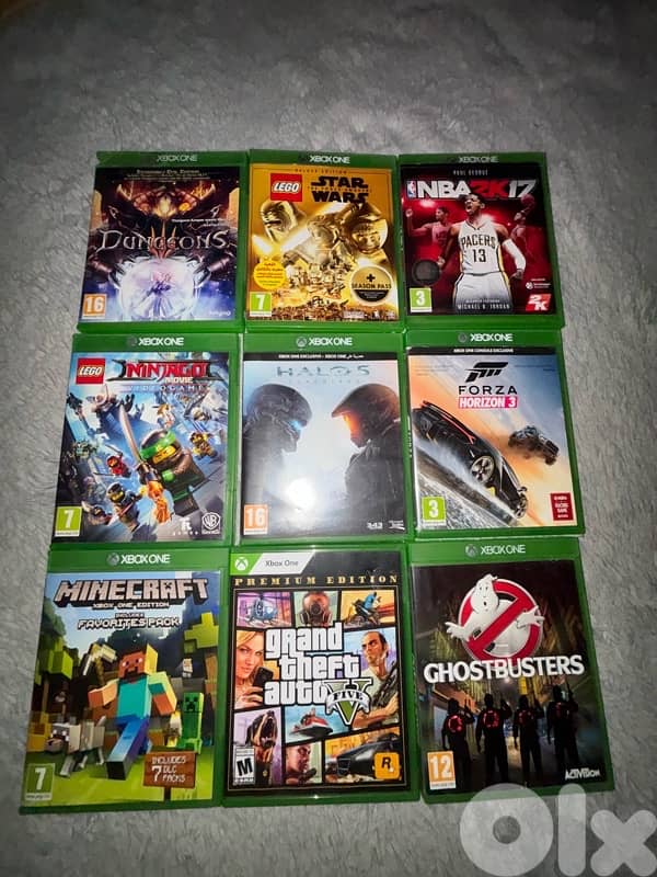 9 XBOX GAMES 0