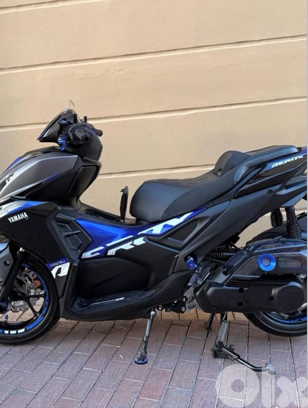 Aerox 155cc Model 2025 Yamaha Full accessories Ajnabie 1