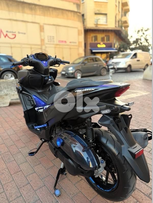 Aerox 155cc Model 2025 Yamaha Full accessories Ajnabie 3