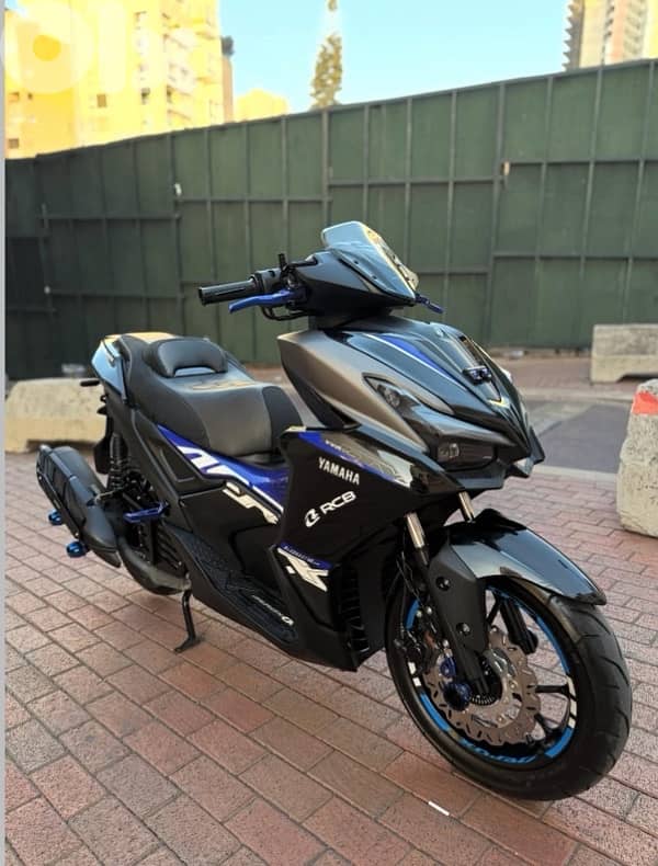 Aerox 155cc Model 2025 Yamaha Full accessories Ajnabie 9