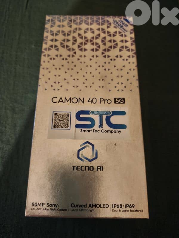 tecno camon 40 pro 5g 256 12gb 0