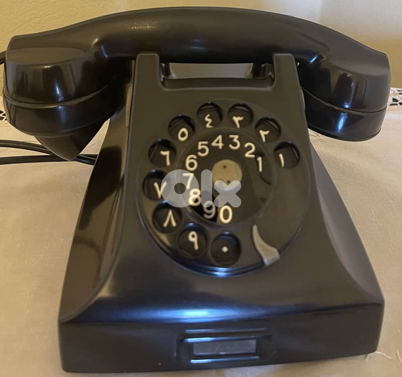 Ericsson Vintage Rotary Dial Telephone – Made in Sweden (1950s–70s) 1