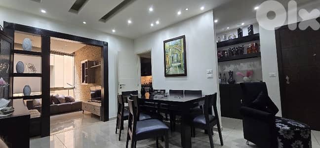 hot deal zouk mosbeh 125m delux 2 bed 2 wc 125,000$