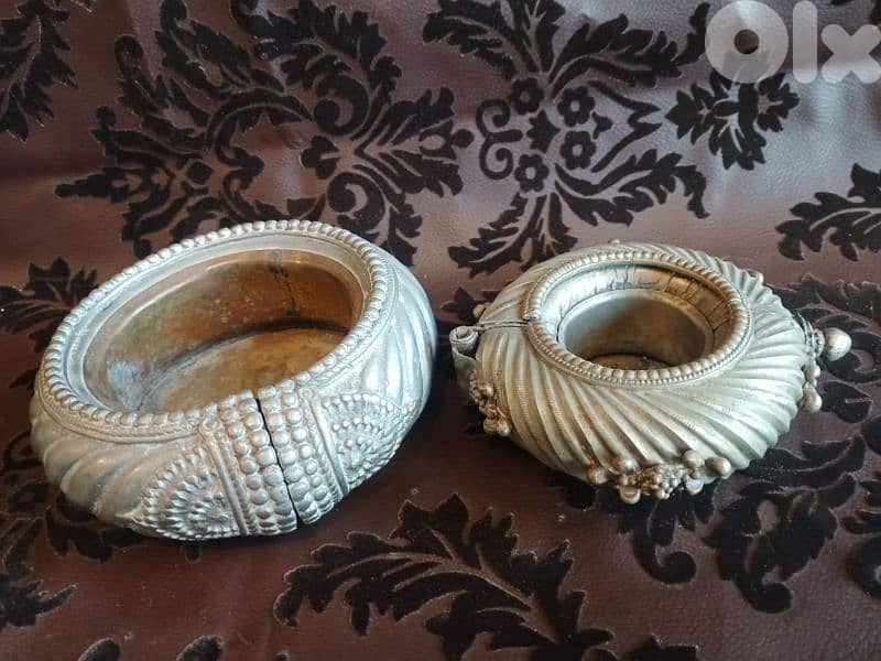 منفضتين أنتيك نحاس 0