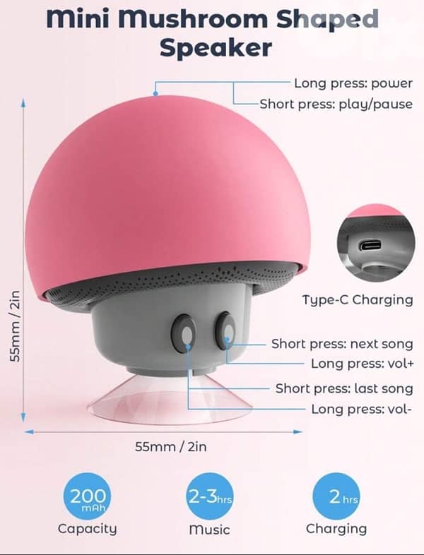 Mushroom speaker 2