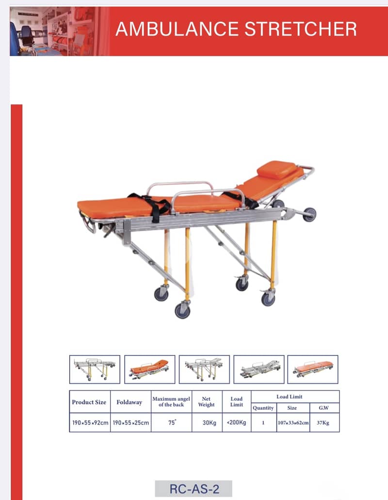Ambulance Stretcher 0